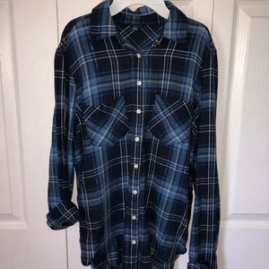Aeropostale Blue Flannel